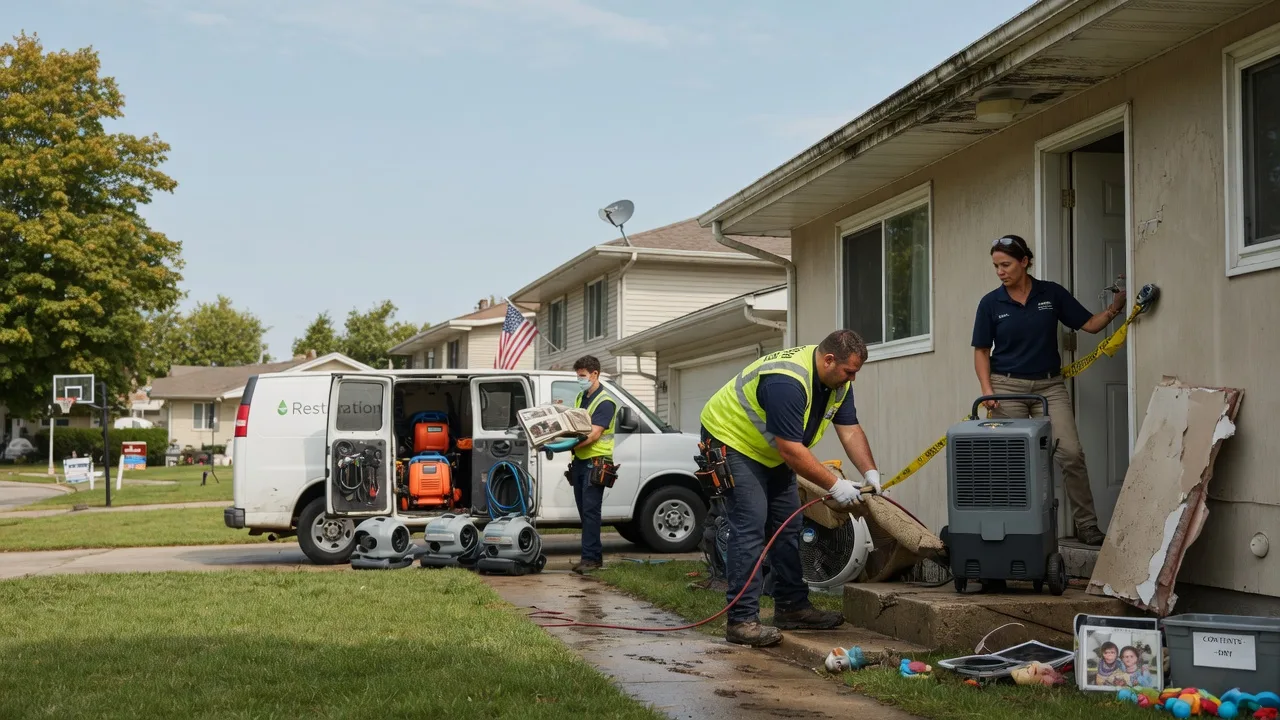 Water Damage Restoration in New Waterford, OH near me